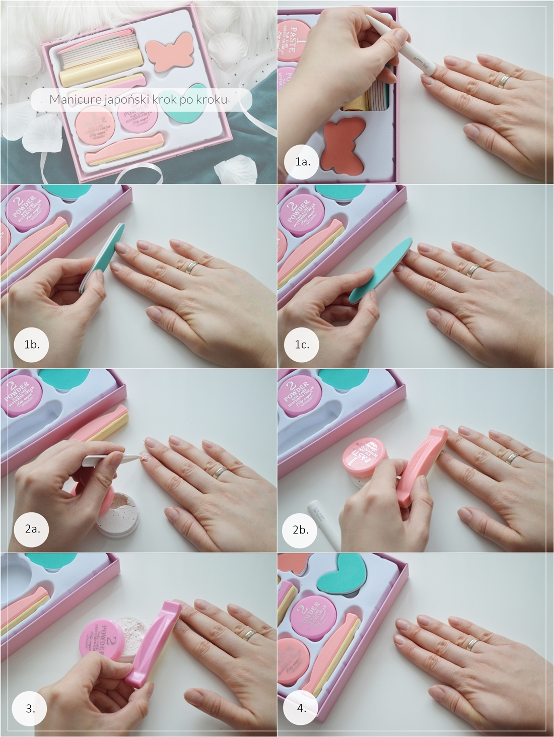 manicure japoński instrukcja krok po kroku